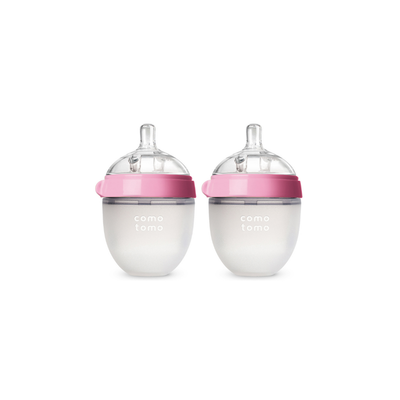 Pack de 2 Mamaderas Comotomo 150ml - Rosado | Comotomo