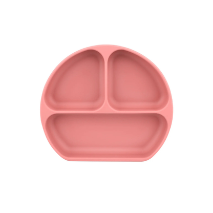 Plato de Silicona con Divisiones - Rojo | Infanti