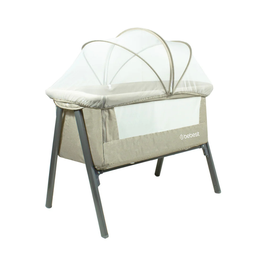 Cuna Colecho Easy LX con Mosquitero - Beige | Bebesit