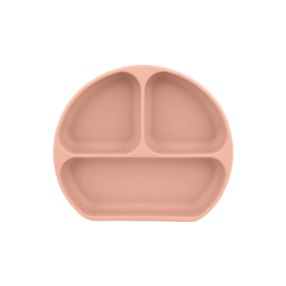 Plato de Silicona con Divisiones - Terracota | Infanti