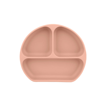 Plato de Silicona con Divisiones - Terracota | Infanti