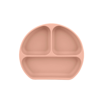 Plato de Silicona con Divisiones - Terracota | Infanti