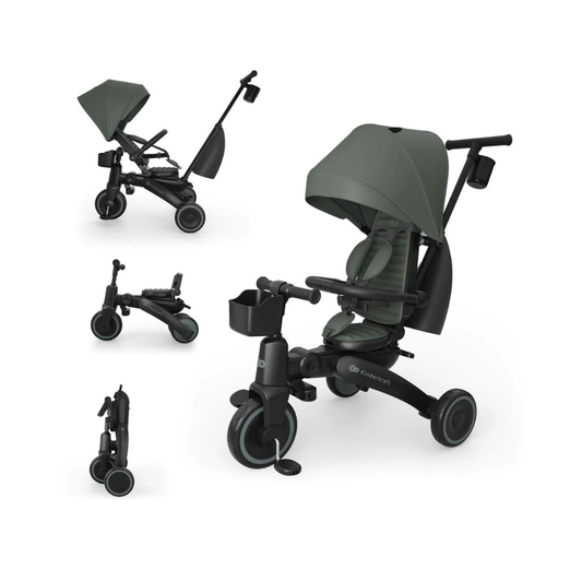 Triciclo Multifuncional 6 en 1  Jazz 3 - Green | Kinderkraft