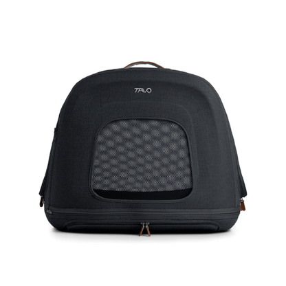 Transportador de Viaje para Mascotas Crispin™ con ISOFIX – Onyx | Tavo Pets