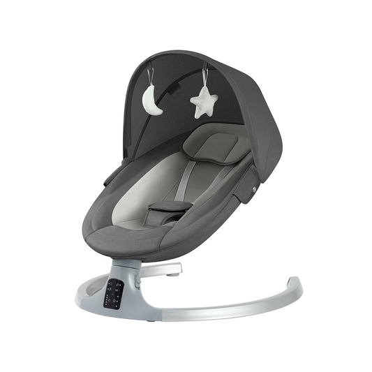 Silla Nido Bouncer BabySwing Smart - Gris Oscuro | Bebesit