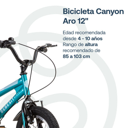 Bicicleta Infantil Canyon - Verde | Bebesit