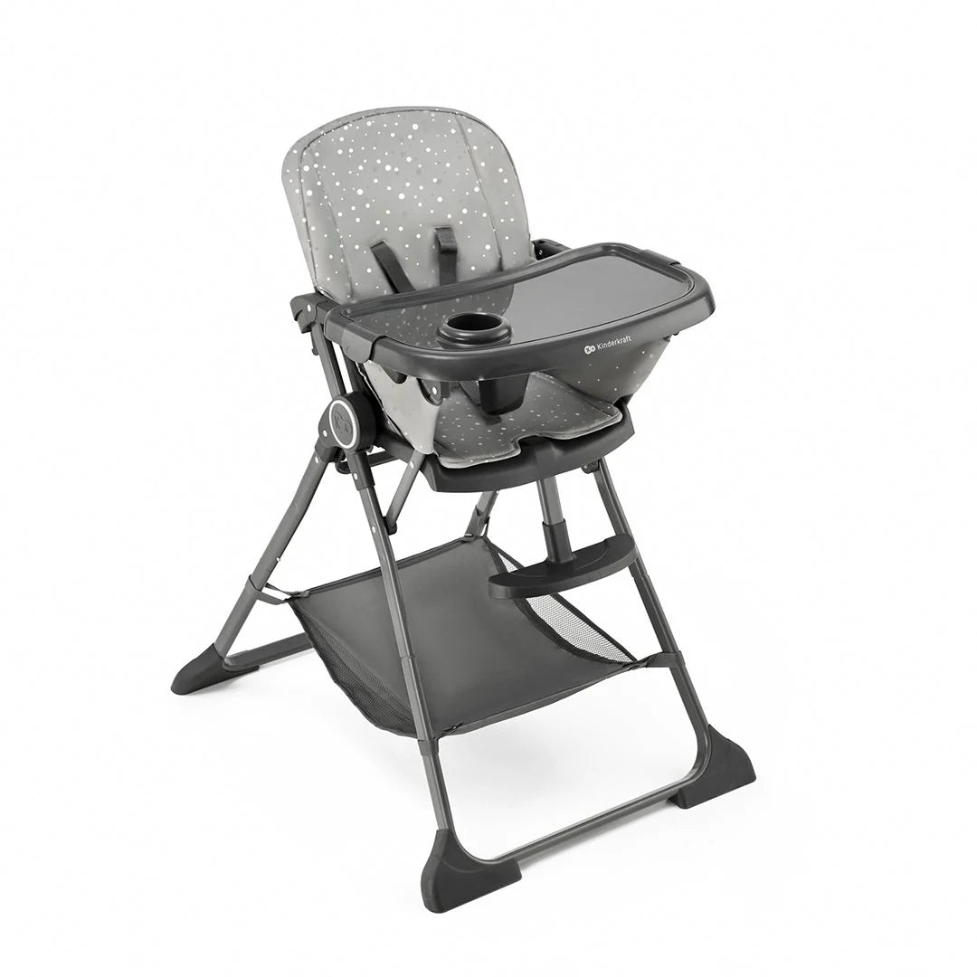 Foldee Folding Highchair - Grey 