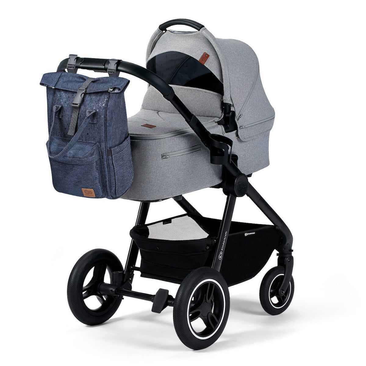 Moonpack Maternity and Stroller Backpack - Confetti Denim