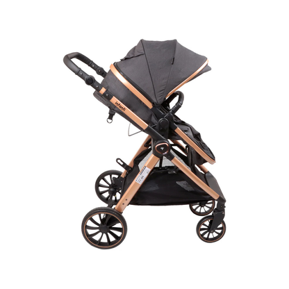 Coches Travel System Romanzo X1-D - Black | Infant