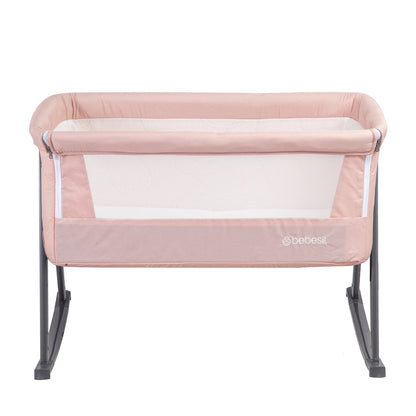 Cuna Moisés Balancín con Mosquitero - Rosa | Bebes