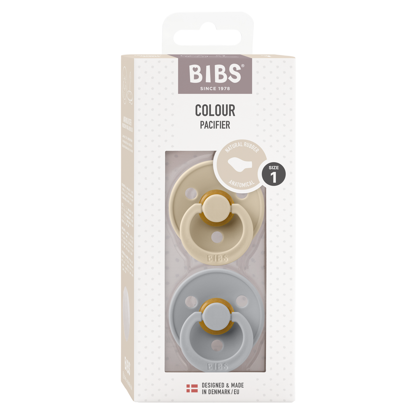 Pack de 2 Chupetes - Vanilla & Cloud | BIBS