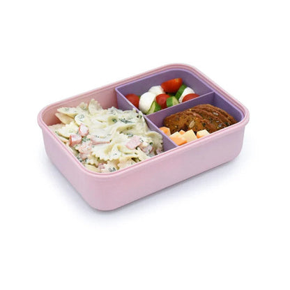 Lonchera Bento con Compartimientos 1250ml - Rosado