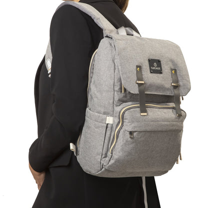 Mochila Pañalera - Gris | Bebesit