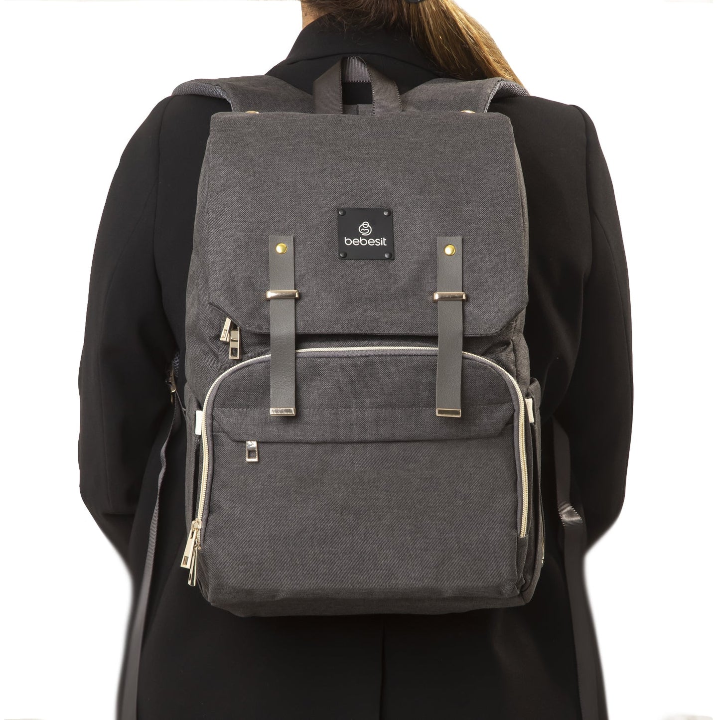 Mochila Pañalera - Melange | Bebesit