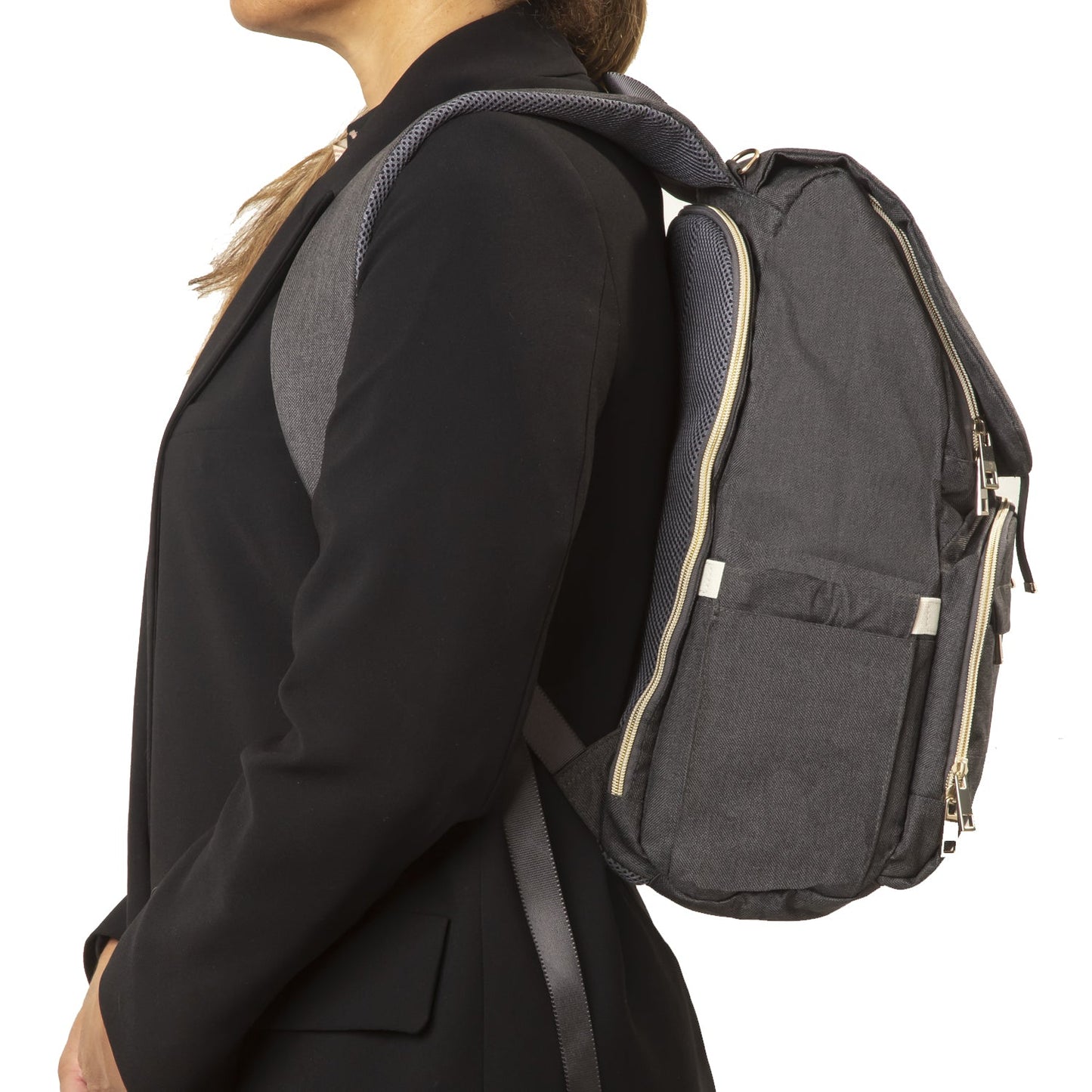 Mochila Pañalera - Melange | Bebesit