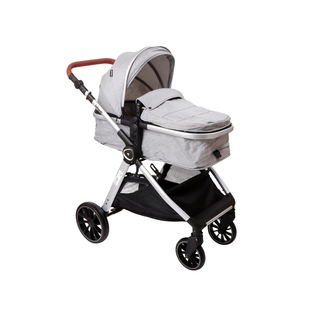 Coches Travel System Romanzo X1-D - Gris | Infanti