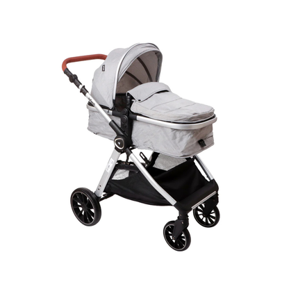 Coches Travel System Romanzo X1-D - Gris | Infanti