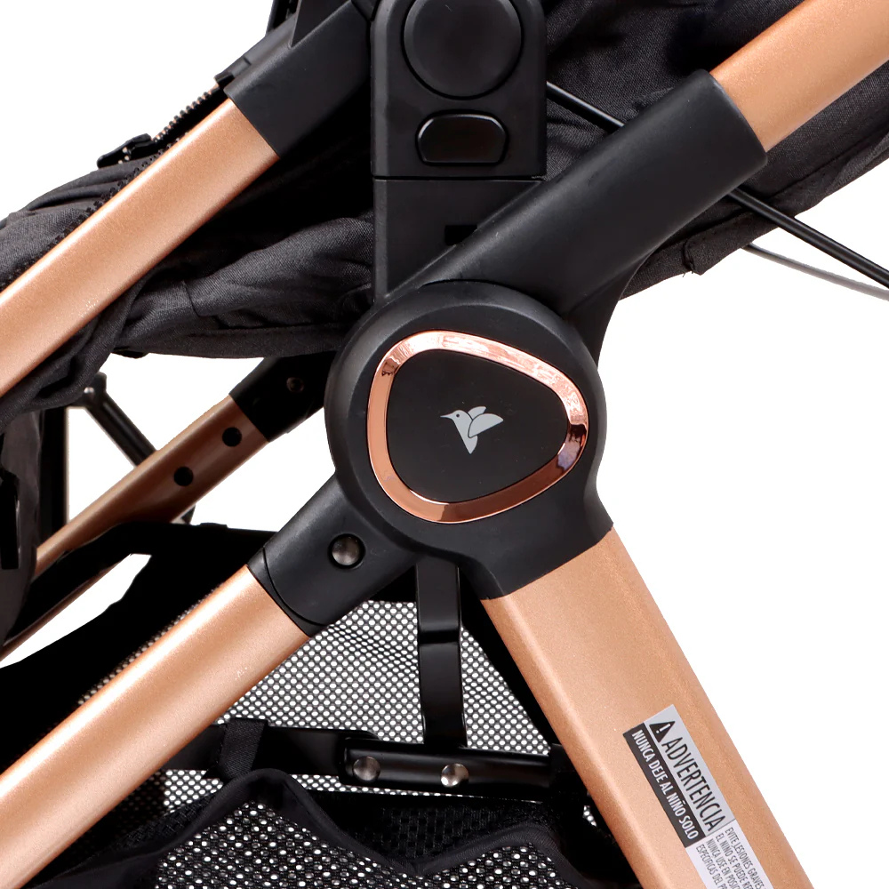 Coches Travel System Romanzo X1-D - Black | Infant
