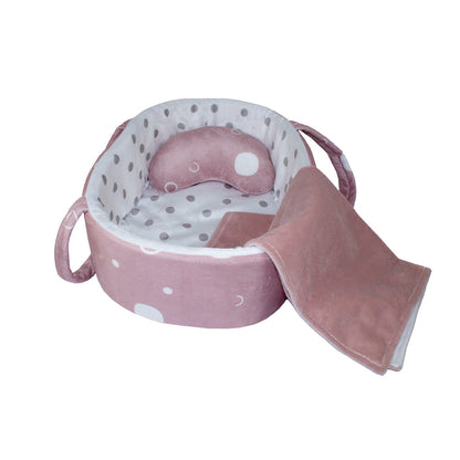 Muñeca Bebé 29 cm con Cuna y Accesorios - Lucía  | Bebesit