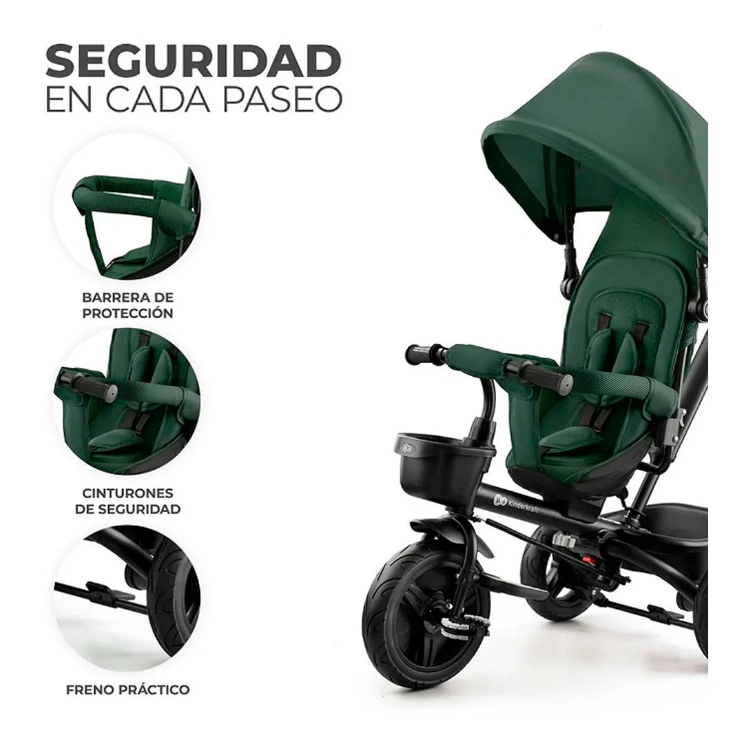 Aveo 3 in 1 Tricycle - Green 