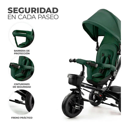 Aveo 3 in 1 Tricycle - Green 