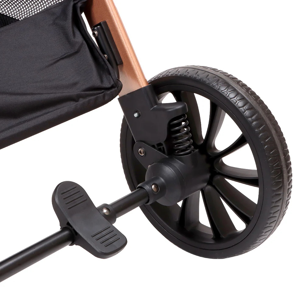 Coches Travel System Romanzo X1-D - Black | Infant