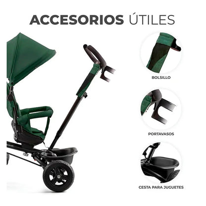 Aveo 3 in 1 Tricycle - Green 