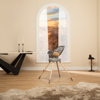Silla de Comer Kiskadee 360° Heritage - Onyx | Maxi Cosi