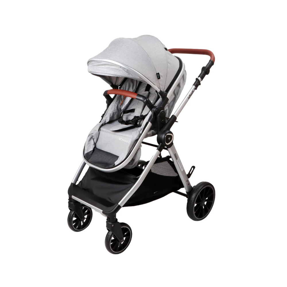Coches Travel System Romanzo X1-D - Gris | Infanti