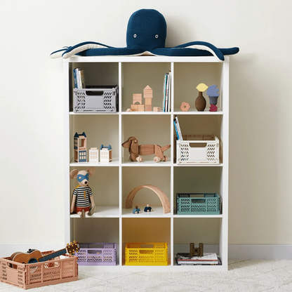 Caja Plegable Moderna - Mediana - Amarillo | 3 Sprouts