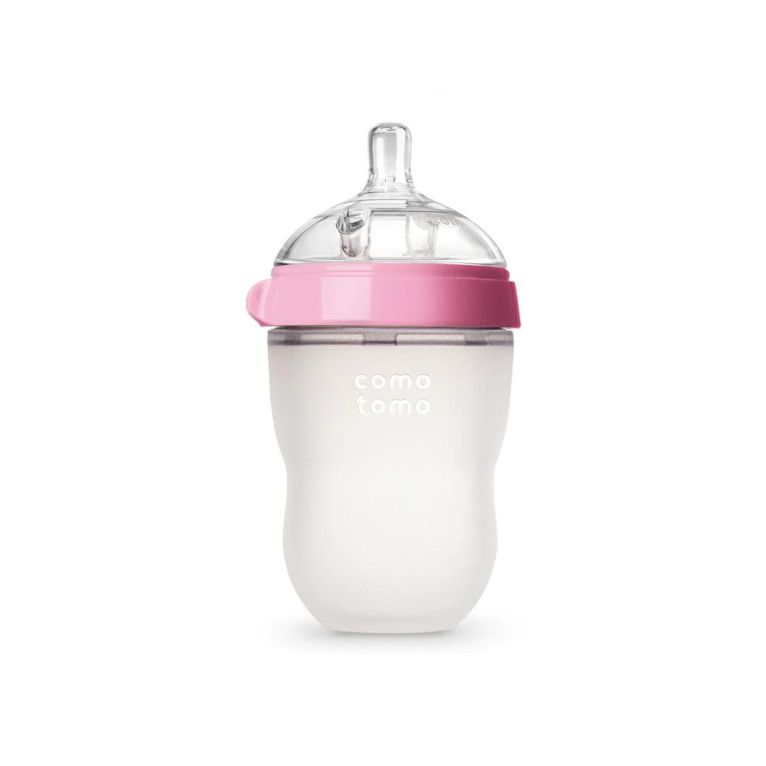 Mamadera Comotomo 250ml - Rosado | Comotomo