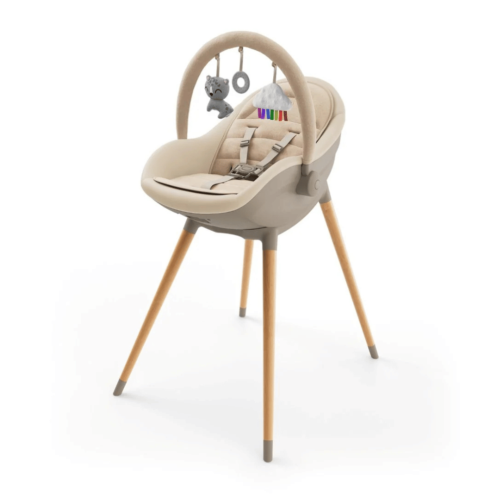Silla de Comer Evolutiva 3 en 1 FINI UP - Beige | Kinderkraft