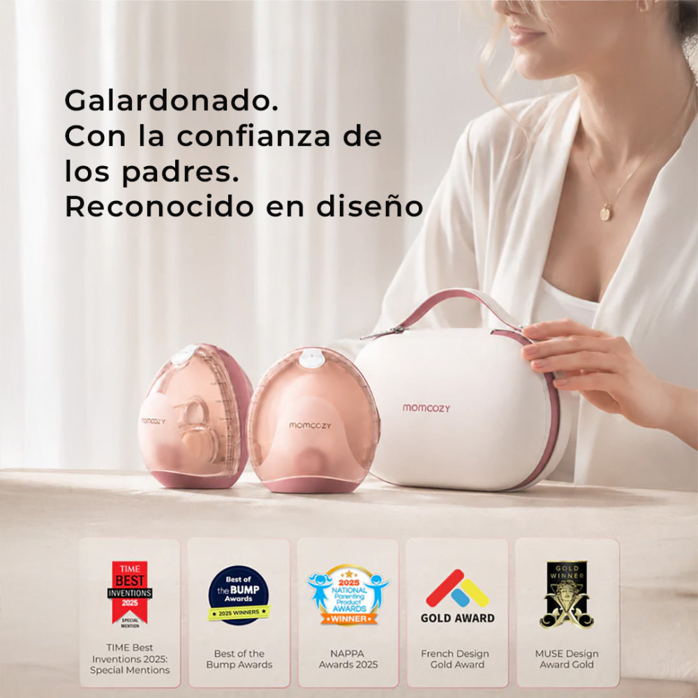 Extractor de Leche Materna Doble Air 1 Ultra Slim | MomCozy