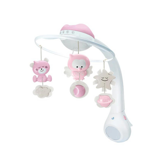 3 in 1 Projector Mobile - Pink