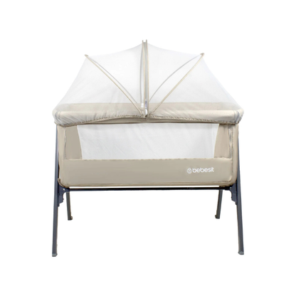 Cuna Colecho Easy LX con Mosquitero - Beige | Bebesit