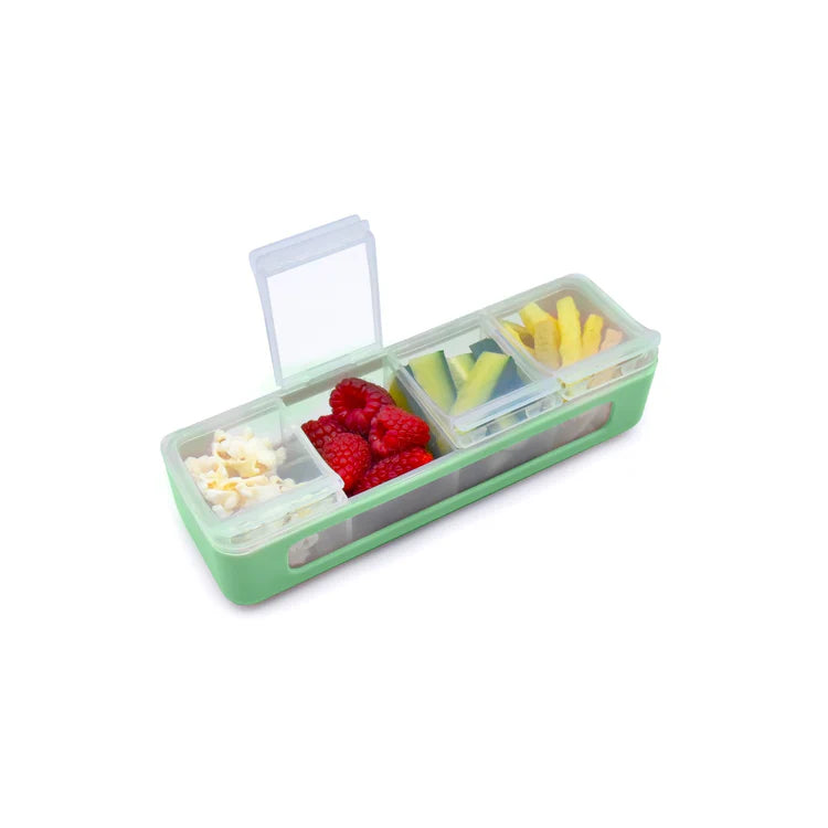 Contenedor de 4 Compartimientos - Menta | Melii