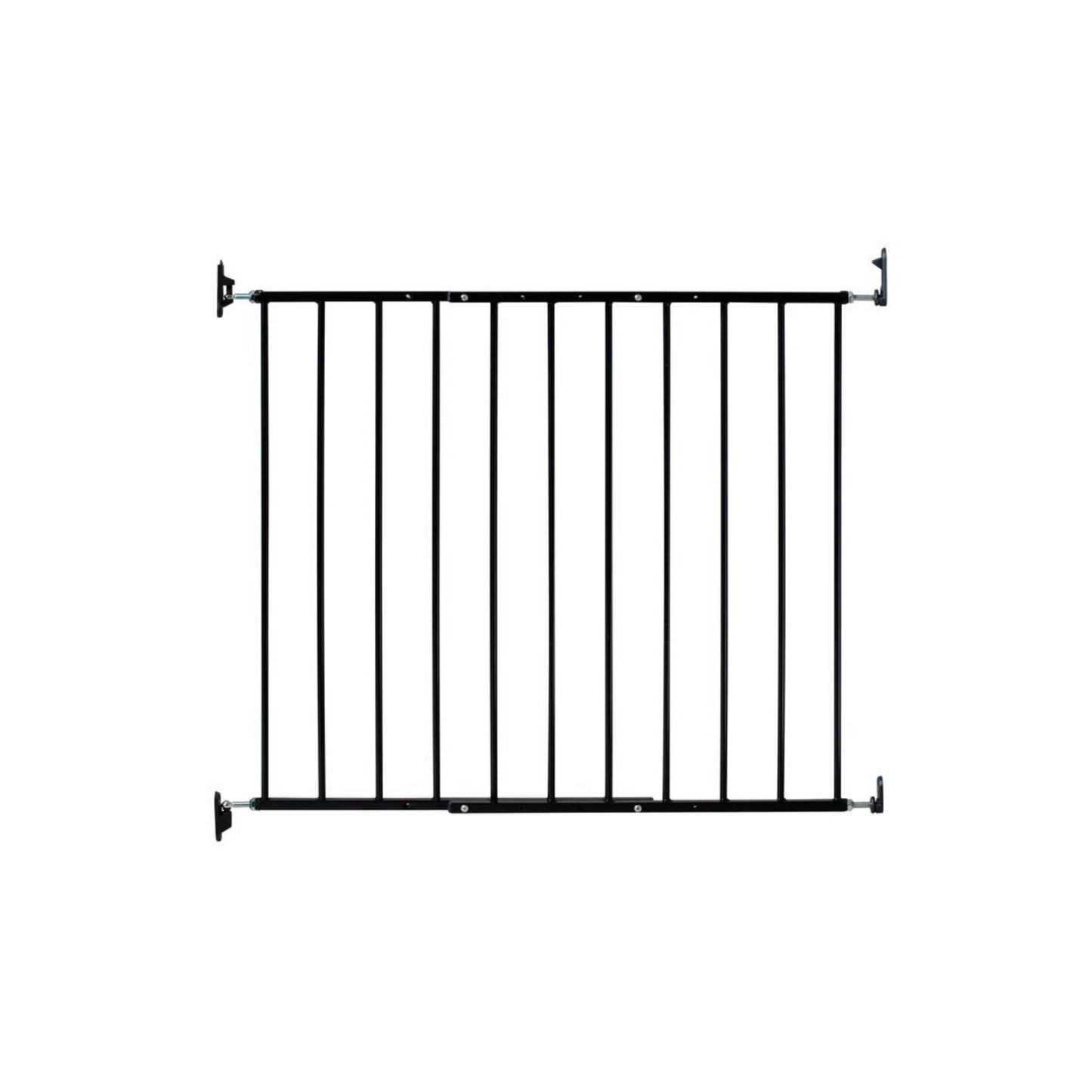 Puerta de Seguridad para Escalera (63 - 108 cm) - Negro