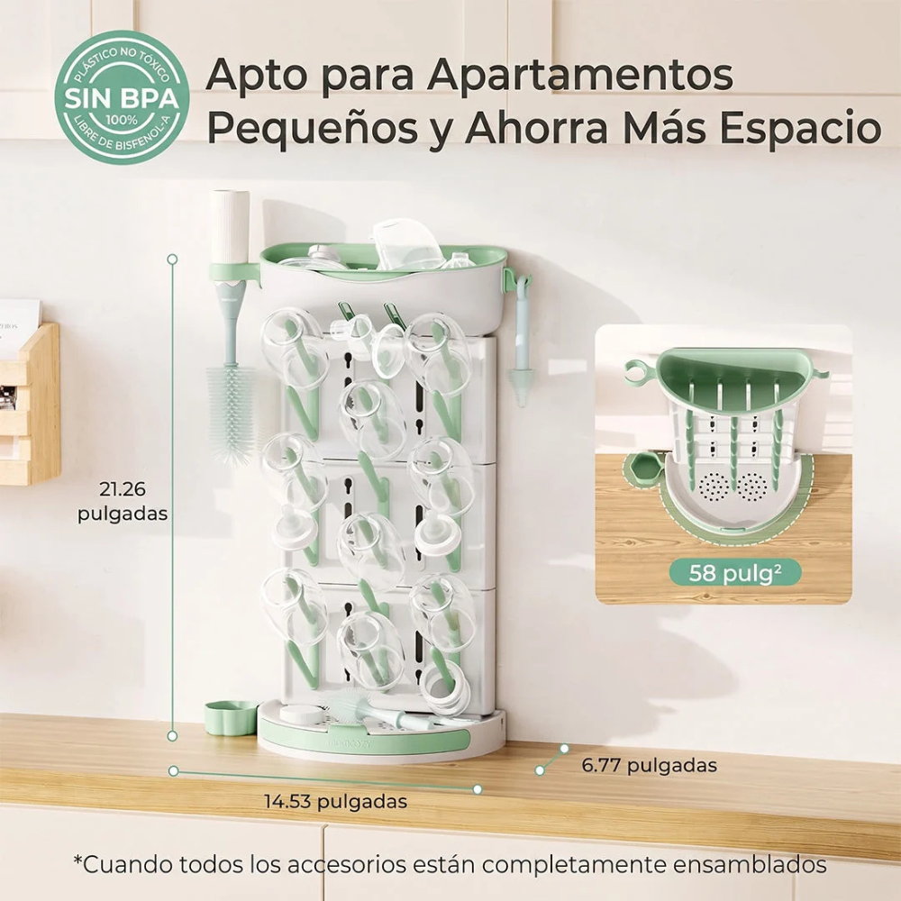 Escurridor de Mamaderas | MomCozy