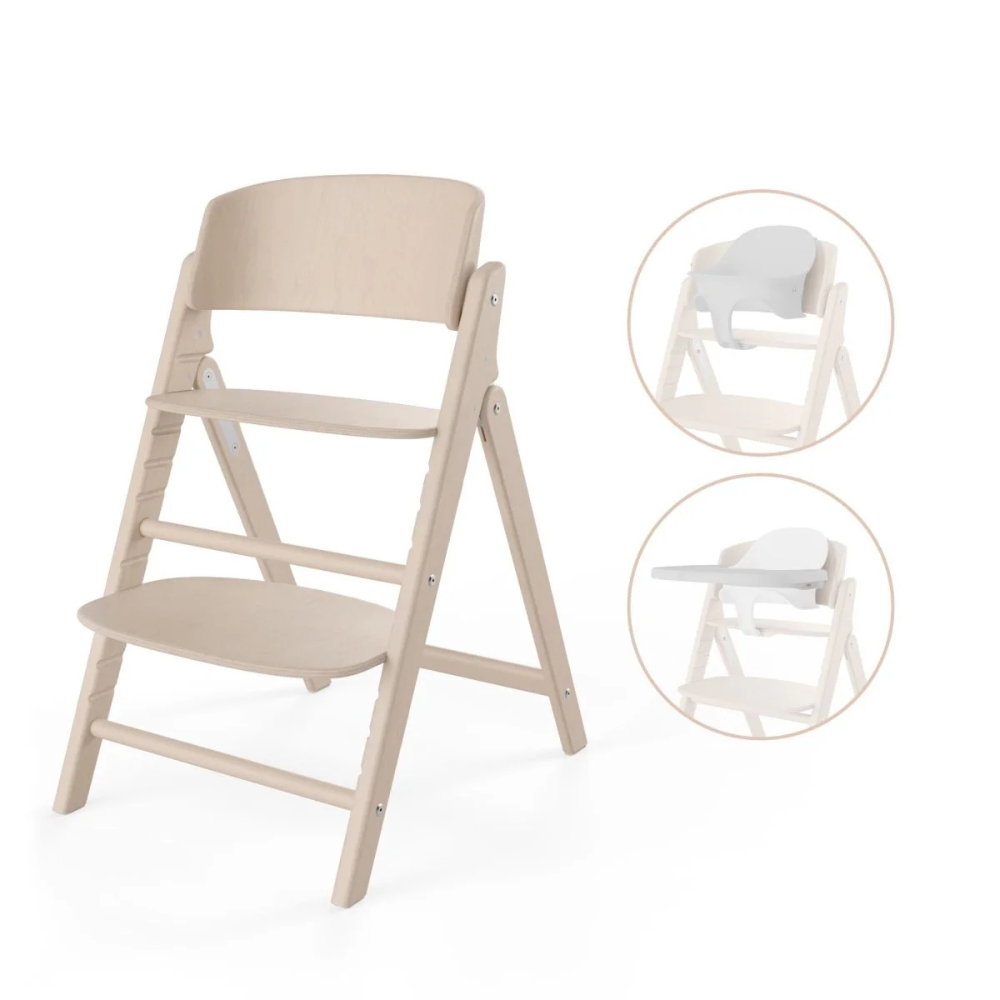 Silla de Comer Evolutiva Click & Fold 3 en 1 - All Natural Light | CYBEX