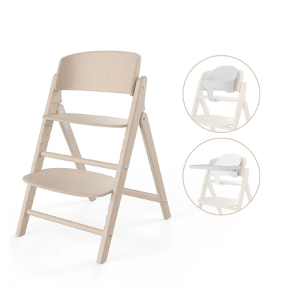Silla de Comer Evolutiva Click & Fold 3 en 1 - All Natural Light | CYBEX