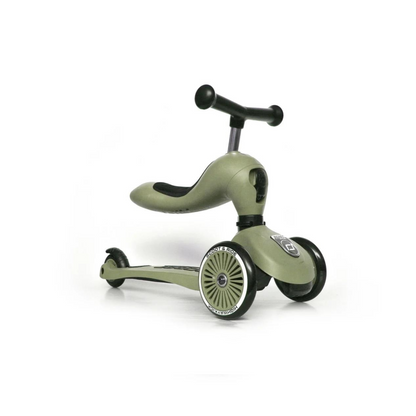 Highwaykick 1 2-in-1 Scooter - Steel