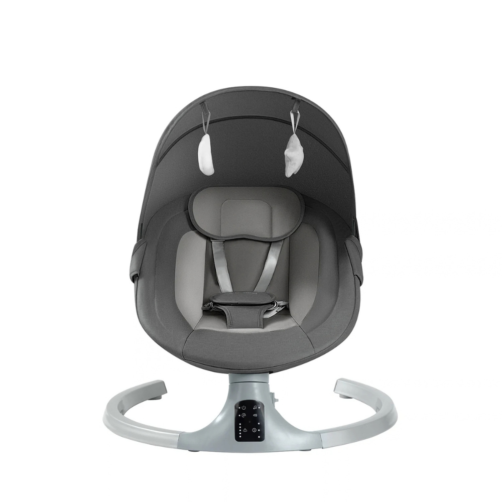 Silla Nido Bouncer BabySwing Smart - Gris Oscuro | Bebesit