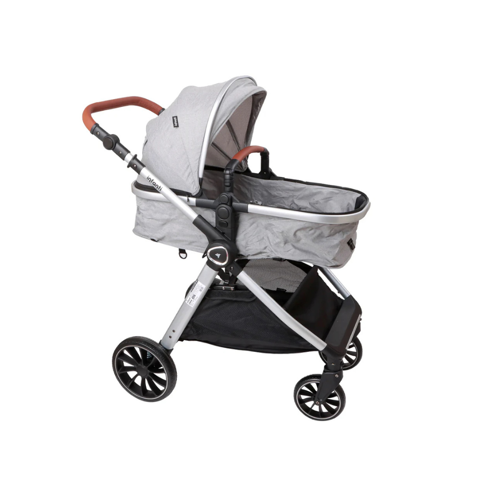 Coches Travel System Romanzo X1-D - Gris | Infanti