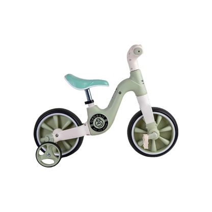 Triciclo Bicicleta de Aprendizaje 2 en 1 - Verde | Bebesit