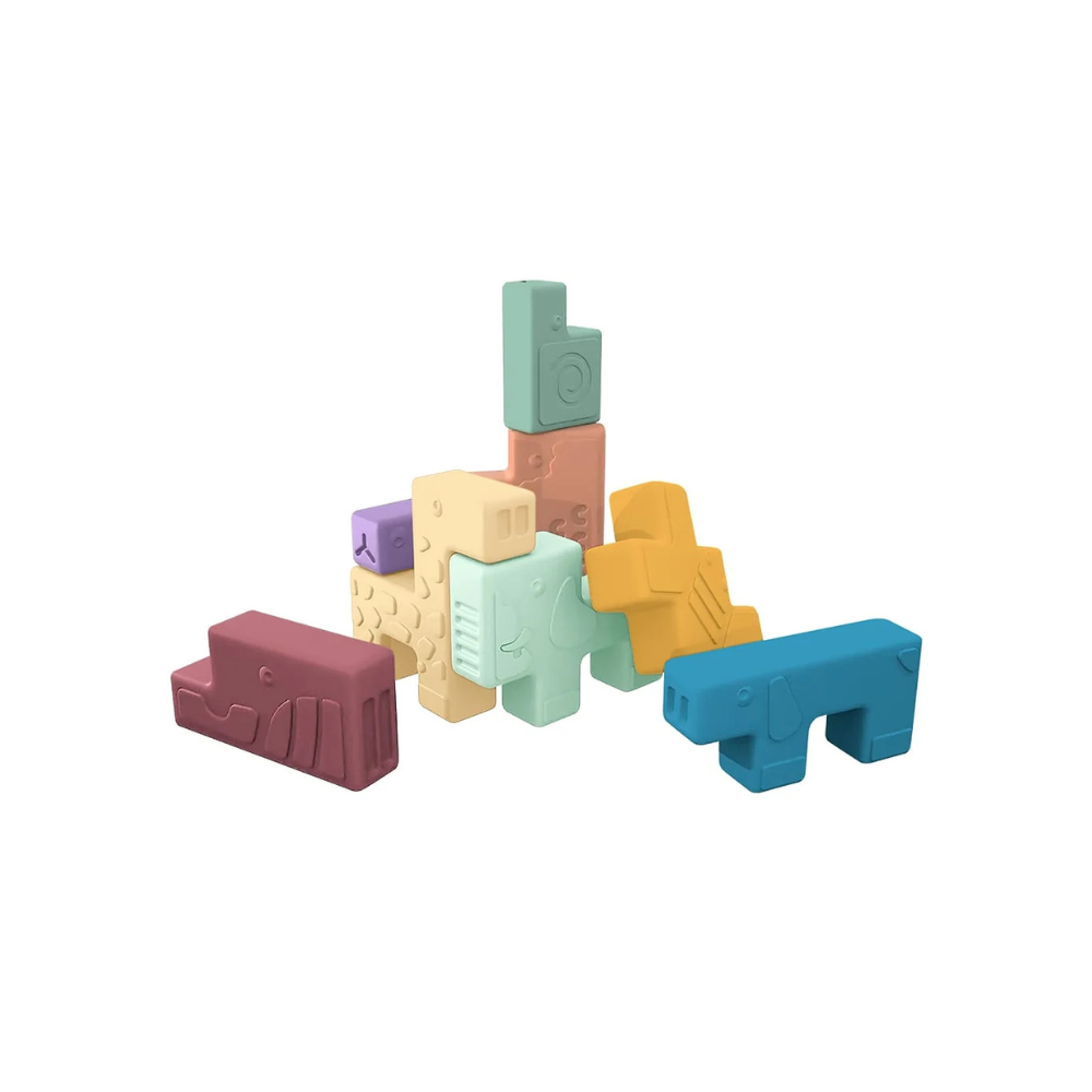Puzzle Soft Animal Blocks | Miniland