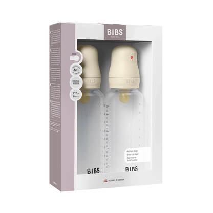 Pack 2 Mamaderas Bibs 270ml - Ivory | BIBS