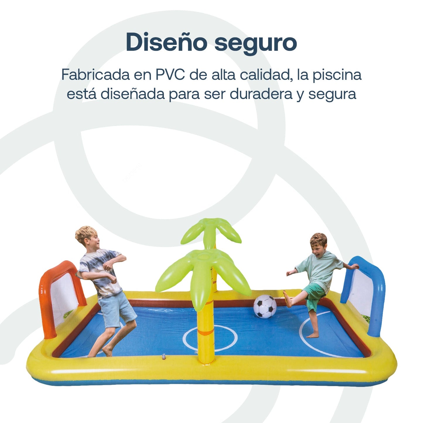 Piscina Centro de Juegos Futbol Voley Multicancha Be Splash | Bebesit