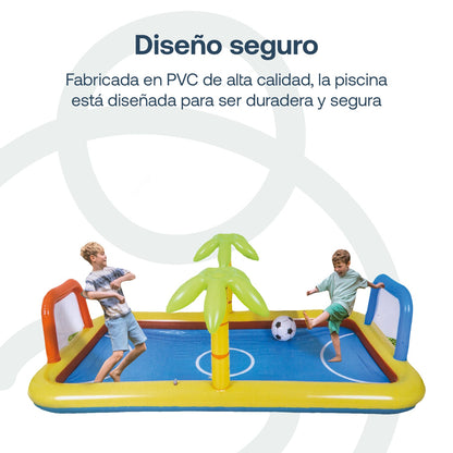 Piscina Centro de Juegos Futbol Voley Multicancha Be Splash | Bebesit
