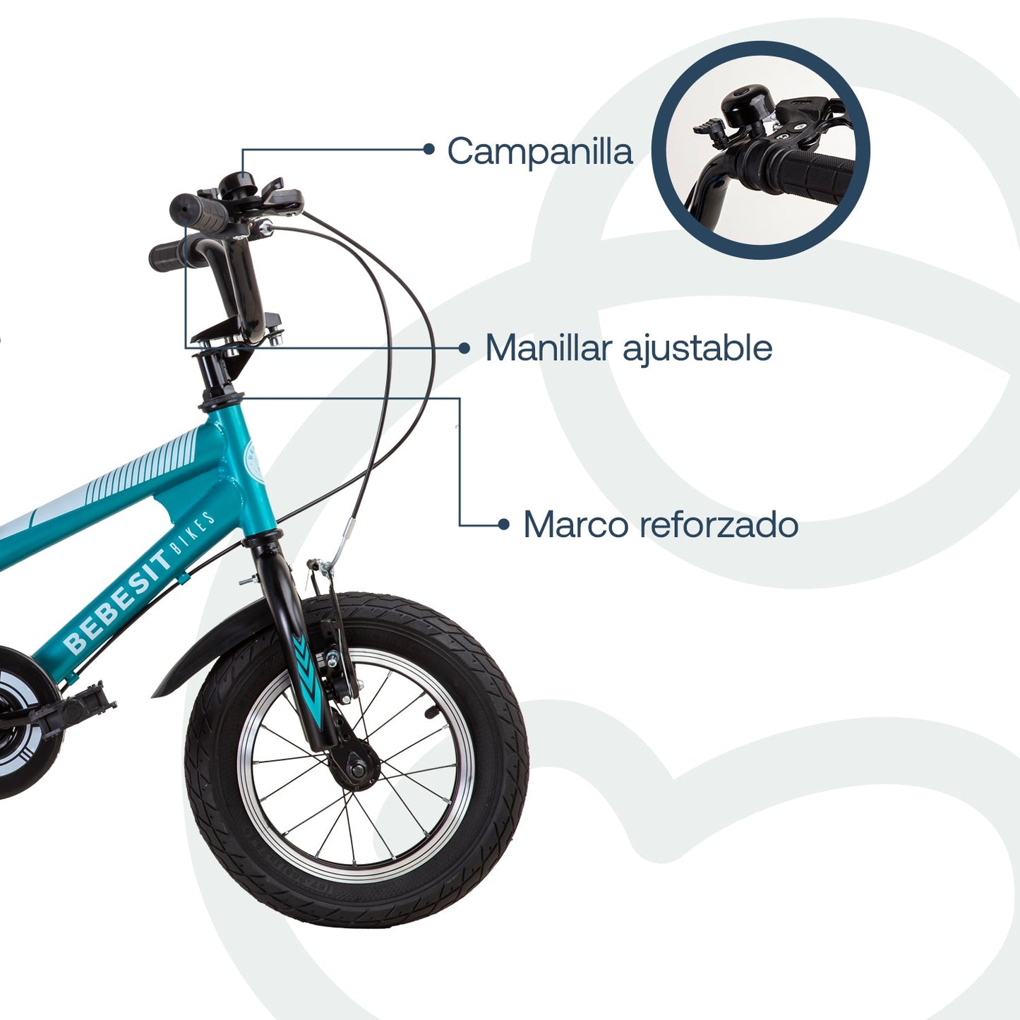 Bicicleta Infantil Canyon - Verde | Bebesit