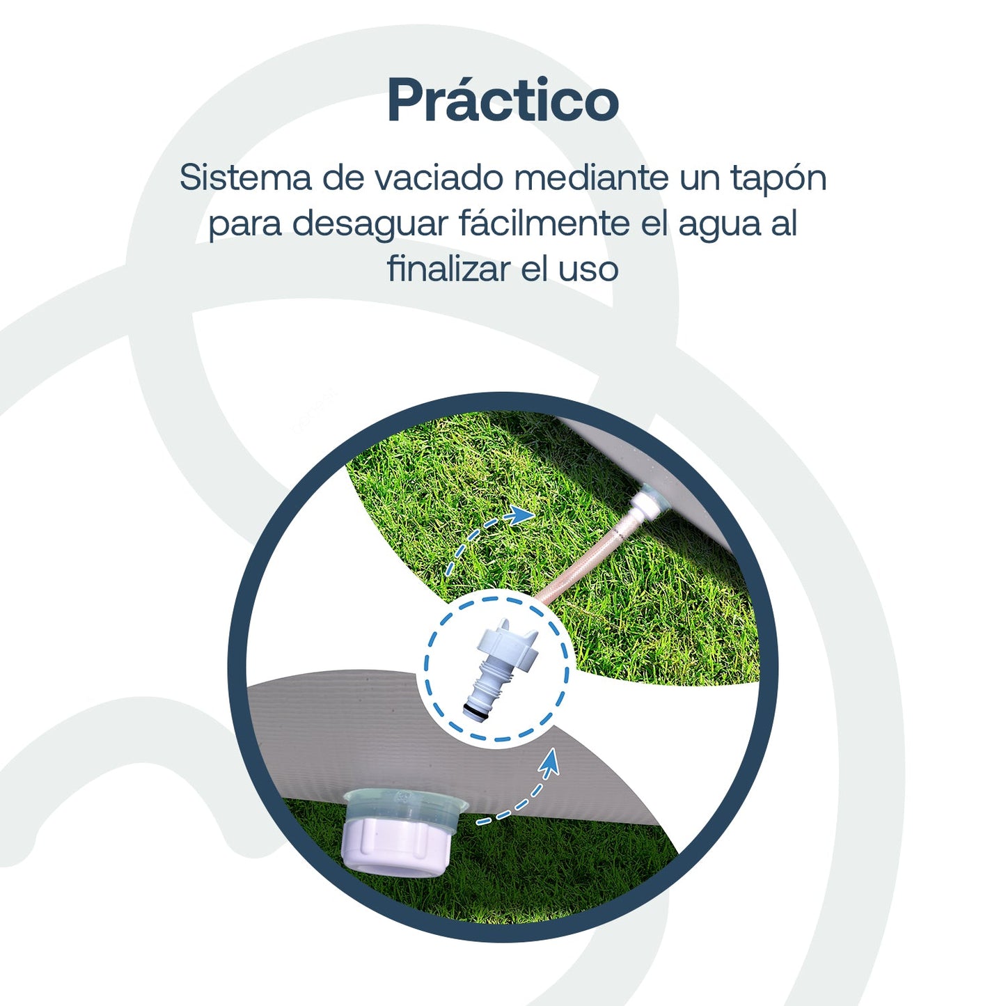 Piscina Estructural con Bomba y Cobertor Be Splash | Bebesit